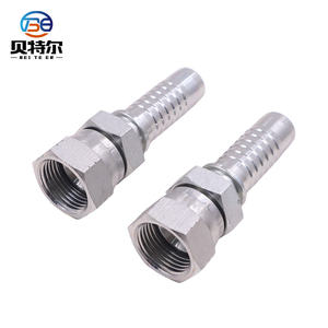 26712D-12-12 Hydraulic Female <strong>Swivel</strong> Hose Quick <strong>Coupler</strong> JIC Female Fittings Nipple - Product Image 4