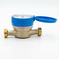 Customized Services Dry Type Single Jet Brass Mechanical Cold/Hot Water Meter for Home Use
