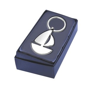 Portachiavi in Metallo Personalizzato Stile Barca a Vela, Portachiavi in Lega alla Moda con Logo Personalizzato al Laser, Portachiavi in Metallo Personalizzabili per Chiavi - Product Image 2