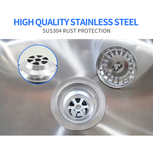 40mm Abfall rohr armaturen Küchen spüle Abflussrohr für Single Bowl American Design Abtropffläche Edelstahls ieb Modern Grey - Product Image 3