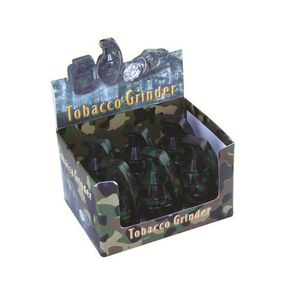Venta al por mayor 55MM Metal Smoke Grinder <span class=keywords><strong>Granada</strong></span> 4 piezas Display Packing Shape Smoking Shop Accesorios - Product Image 4