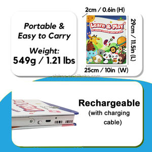 Livre d'apprentissage de l'anglais pour enfants Lettres anglaises Apprendre et jouer Livre sonore interactif pour les enfants - Product Image 5