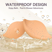 All-Inclusive Latex-Patch APP Fernbedienung Brustmassagegerät für Weibliche Bruststimulation Vibrator 9 Vibrationsmodi USB