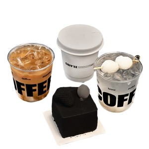 Gobelets en plastique PET transparents en forme de U de 90 mm, écologiques et jetables, pour boissons froides à emporter, café glacé, jus de citron, <span class=keywords><strong>bubble</strong></span> <span class=keywords><strong>tea</strong></span> - Product Image 5