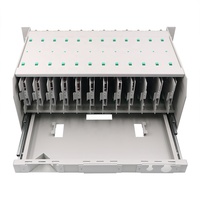 Panel de Conexiones de Fibra Óptica ODF SC/APC para Centro de Datos, FCST03601, Montaje en Rack de 19'', SC, 144 Núcleos, Módulo Eurocard, Subrack