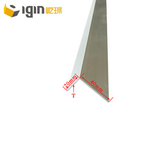 Profilé d'angle en aluminium Yijing 40 mm en forme de L, anodisé 6063T5, pour usage industriel et civil - Product Image 3