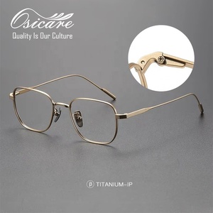 Gafas de Diseño de Marca de Lujo para Hombre, Gafas GM, Lentes Ópticas, Gafas de Vista para Hombre, Monturas Ópticas de Titanio - Product Image 3