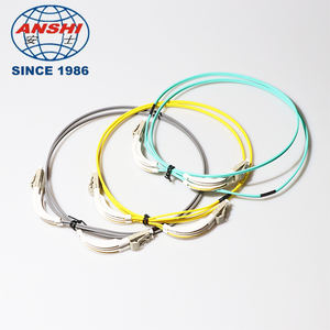 Cable de Fibra Óptica con Conector en Ángulo de 90/45 Grados, FC LC SC ST Simplex/Dúplex 2.0/3.0mm, Modelo AS-FPC, para Redes FTTH FTTB FTTX - Product Image 2