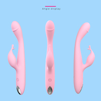 Großhandel Rabbit Vibrator Klitoris-Stimulator 10 Modi G-Punkt Frauen Weiblicher Rabbit Dildo Sexspielzeug Vibrations-Masturbator Massagegerät