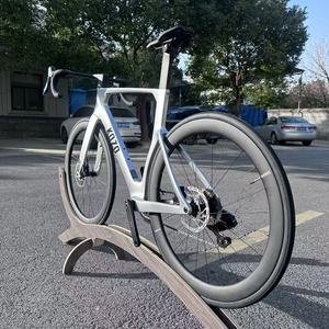 <span class=keywords><strong>Bicicleta</strong></span> de Carretera para Adultos, 700C, 24 Velocidades, Aero, Fibra de Carbono, Frenos de Disco Hidráulicos, Cuadro Rígido, Llantas Plegables, para Ciudad y Carreras - Product Image 6