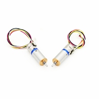 Moteur pas à pas micro à aimant permanent 5.0V CC 2.0mm à couple élevé, mini 10mm, avec boîte de vitesses planétaire