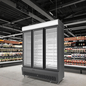 Tủ lạnh trưng bày nước giải khát siêu thị 3 cửa cao cấp, đứng thẳng, thương hiệu Pepsi Cola, dùng cho cửa hàng - Product Image 5