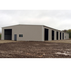 Bâtiment à ossature de structure en acier préfabriqué de conception libre largement utilisé pour l'entrepôt/atelier/garage/<span class=keywords><strong>hangar</strong></span>/<span class=keywords><strong>hangar</strong></span> - Product Image 5