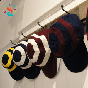 قبعات الكريكيت المخصصة بالجملة، قبعة كريكيت ثنائية اللون بالجملة، قبعة رياضية مصممة بمقاس وشعار مخصص - Product Image 6