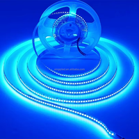 Bande lumineuse LED de haute qualité SMD2835 DC12V 24V 240led/m 10mm 18w 5m/10m/rouleau 3000k 4000k 6500k Blanc Dimmable Flexible