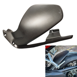 MOQ1 Accessoires de moto en fibre de carbone 3K 100% Garde-boue arrière Carénages pour <span class=keywords><strong>Ducati</strong></span> <span class=keywords><strong>Panigale</strong></span> V4 <span class=keywords><strong>V4S</strong></span> V4R <span class=keywords><strong>2020</strong></span>+ - Product Image 1