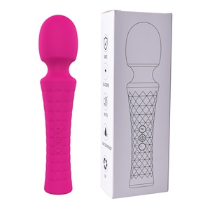 Vibrador de varita AV con 8 vibraciones, potente vibrador de varita de silicona, estimulación de masaje del punto G y del clítoris, juguete sexual para adultos para mujeres - Product Image 4