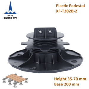 台座XF-T202B-<span class=keywords><strong>2</strong></span>調節可能なジョイスサポート台座プラスチックデッキサポート台座35-70mm - Product Image 2