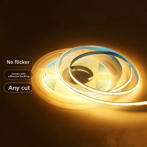 Tira de Luces LED COB Personalizable de 8mm, 10W, 24V, 320 LED, Flexible, de PVC, Decorativa - Product Image 2