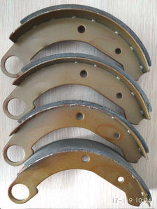 थोक GS8053 FSB583 टेरबन ऑटो ब्रेक सिस्टम पार्ट्स रियर एलेक्स सेमी-मेटालिक ब्रेक शूज़ EMark के साथ - Product Image 2