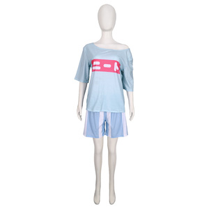 Costume de cosplay Maou Oyama à manches courtes bleu pour convention et jeu de rôle - Collection Printemps 2026 - Product Image 5