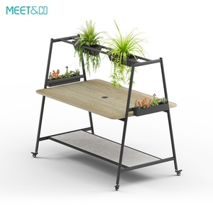 Bureaux de bureau au design moderne et élégant, ensemble table haute et chaises pour collaboration, réception publique, durable et de haute qualité - Product Image 6