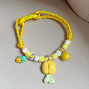 Lindo collar para perro y gato con forma de tulipán, accesorio para mascotas, juguete de peluche para gatos, Bichón Frisé, decoración de collar estilo Teddy - Product Image 4