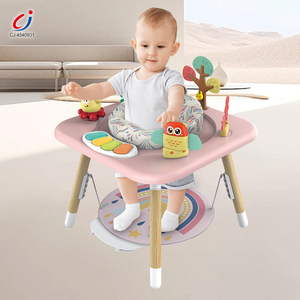 Chengji bébé marchette assis à debout apprentissage marcheur enfants activité Table sensorielle Cognition musique multifonction bébé balançoire chaise - Product Image 4