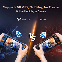 Console de Jeu Portable K56 Android 14 Open Source 5,5 Pouces Rétro avec Manette Joystick – Idéale pour les Cadeaux d'Enfants