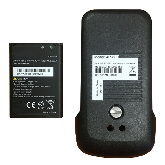 OEM NEW Cell Phone Battery for Sonim XP3 XP3800 BAT-01500-01S 3.7V 1500mAh Li-ion Rechargeable