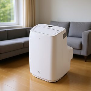 Aire acondicionado portátil Vevor de 12000 BTU solo con función de enfriamiento, unidad móvil con control remoto para habitaciones de hasta 298 pies cuadrados. - Product Image 2