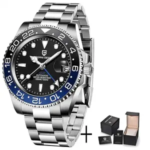 PAGANI DESIGN 1662 Automatic Mechanical Watches For Men's Strong Dive Watch Luminous Waterproof Luxury Men