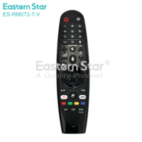 Télécommande ES-RM072-7-V Prix Usine pour Nouveau Google Chromecast 4K TV Google Voice Décodeur Smart TV G9N9N Voice BT IR