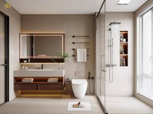 Chine One Stop Shopping Compostage Smart Toilette Lavabo Sanitaire Suite Salle De Bains Miroir et Pomme De Douche Accessoires De Salle De Bains - Product Image 4