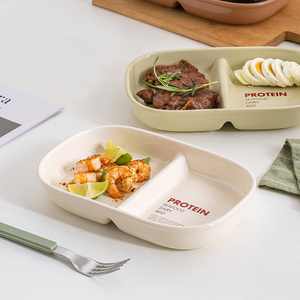 Piatto in Ceramica Creativo con Scomparti per Uso Domestico, Piatto per Colazione per Bambini - Product Image 6