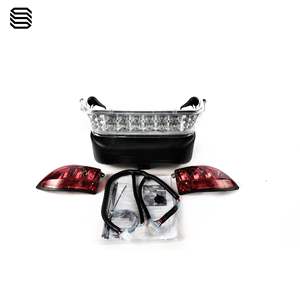 Cubierta de luces LED para carrito de golf ClubCar Precedent, 12 V, de plástico, luces diurnas, intermitentes, luces altas - Product Image 4