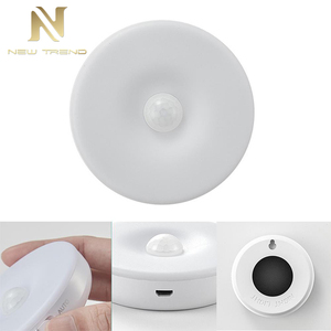 Semplice usb di ricarica portatile di induzione del corpo umano sensore di movimento lampada di notte del led - Product Image 5