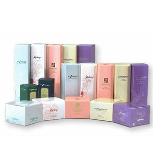 Boîte cadeau pour cosmétiques et gâteaux de lune, en carton <span class=keywords><strong>blanc</strong></span> et en carton ondulé, avec <span class=keywords><strong>flocage</strong></span> et logo imprimé en relief - Product Image 5