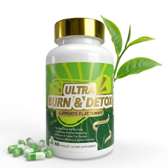Premium Thermogenic Fat Burner Capsules | Natural Detox & Cleanse Formula | Private Label Weight Management