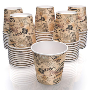 Vasos de Papel Compostables con Logotipo Personalizado, Vasos de Café Desechables Ecológicos - Product Image 2