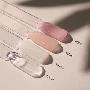 Uv LED ngâm tắt Hema TPO tự nhiên miễn phí Nude nền tảng cao su Gel cơ sở Coat đối với DIY móng tay nghệ thuật phong cách Pháp thiết kế - Product Image 3