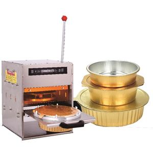 Machine de scellage automatique pour conteneurs en aluminium, machine de scellage en acier inoxydable, capable de gérer différentes tailles d'emballages - Product Image 2