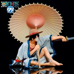 ฟิกเกอร์วันพีซ ลูฟี่ ดาบร่ม รุ่น <span class=keywords><strong>BWFC</strong></span> Summit ของสะสมอนิเมะ พร้อมกล่องของขวัญ - Product Image 2