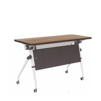 Table de formation modulaire pliable pour salle de réunion moderne avec roulettes table de formation pour étudiants