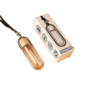 Promotional Business Gifts Screen Printed <strong>Mini</strong> <strong>Perfume</strong> Bottle Box 10ml Empty Hanging Bottles Car Pendant Glass Rubber Stopper - Product Image 4