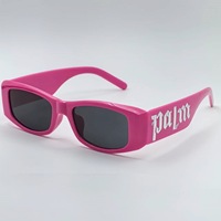 Nouvelles lunettes de soleil tendance style punk, rectangulaires, style hip-hop, lunettes de soleil pour femmes, vente en gros.