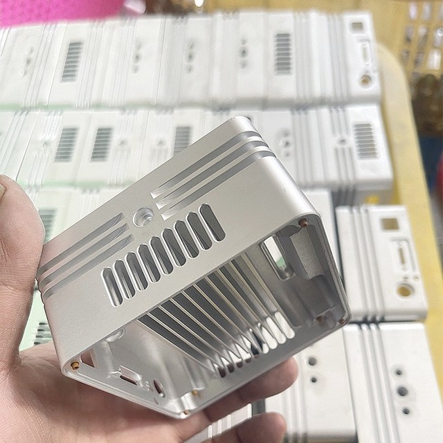 Durable Aluminum Alloy Shell for Electronic Equipment Mobile Power Box CNC Machining Quality Electronics Machining Services