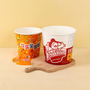 Oferta Especial: Cubo de Papel Personalizado para Palomitas, Pollo y Papas Fritas - Envase de Comida para Llevar, Ideal para Cine - Product Image 4