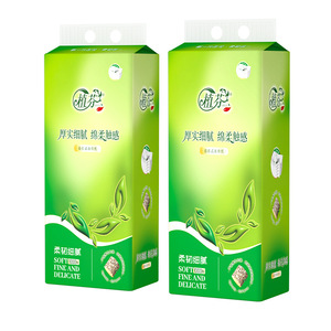Extra Large Hanging <b>Tissue</b> <b>Paper</b> 9 Pack Fourth Layer Thick Soft Home Use Toilet <b>Paper</b> Hand Towels Bulk Pack - Product Image 3