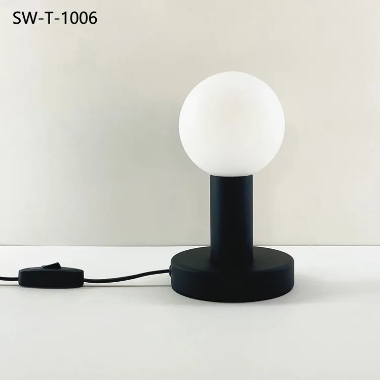 Классическая настольная лампа с пластиковым основанием, Высококачественная декоративная настольная лампа для офиса с теплым белым светом